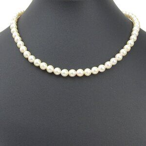 Pearl Necklace6.5～6.9ｍｍ Silver/Pearl 29.2g Women